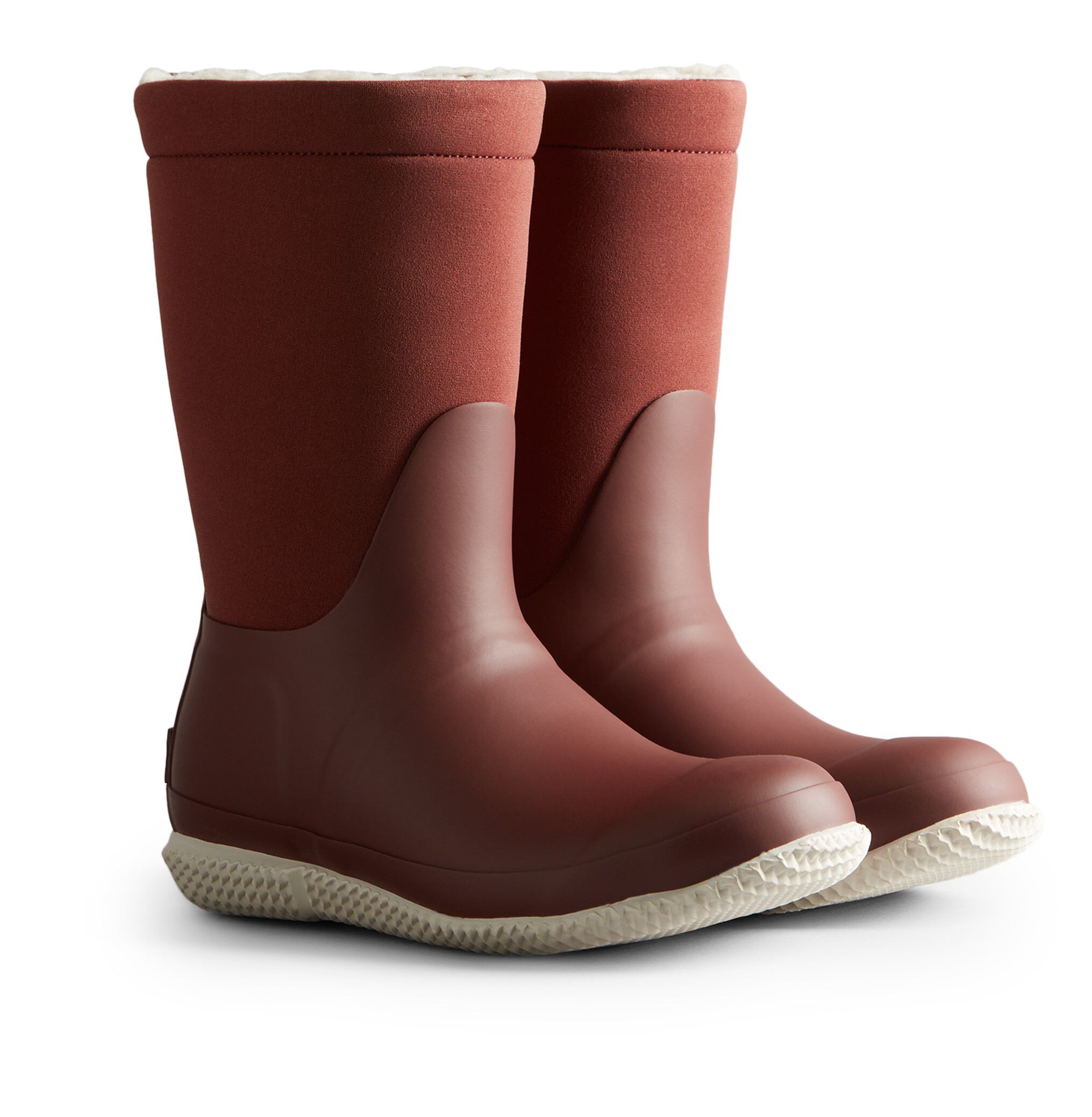 HUNTER「WOMENS ROLL TOP SHERPA BOOT」|ショートブーツ|