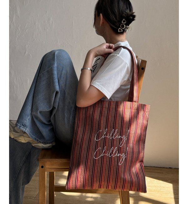 Lbc with Life「ジャガードA4トートバッグ」|その他|