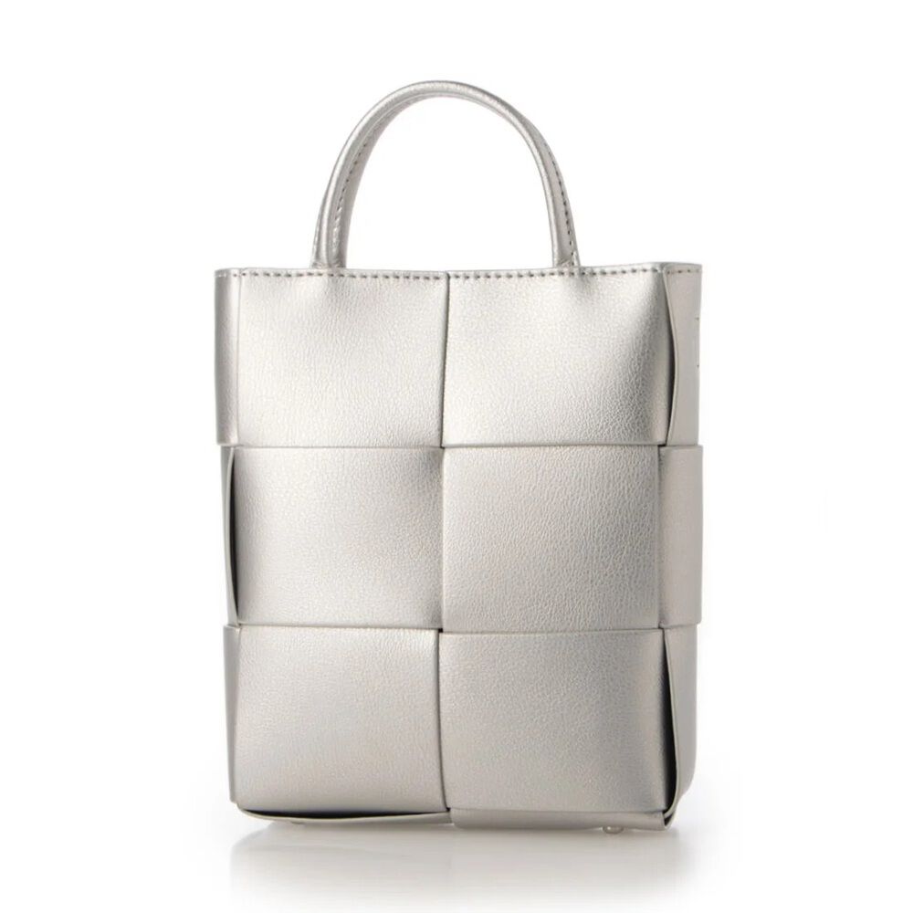 cache cache「cachecache カシュカシュ ミニショルダー 通販 ミニショルダーバック」|ショルダー・メッセンジャー|シルバー1