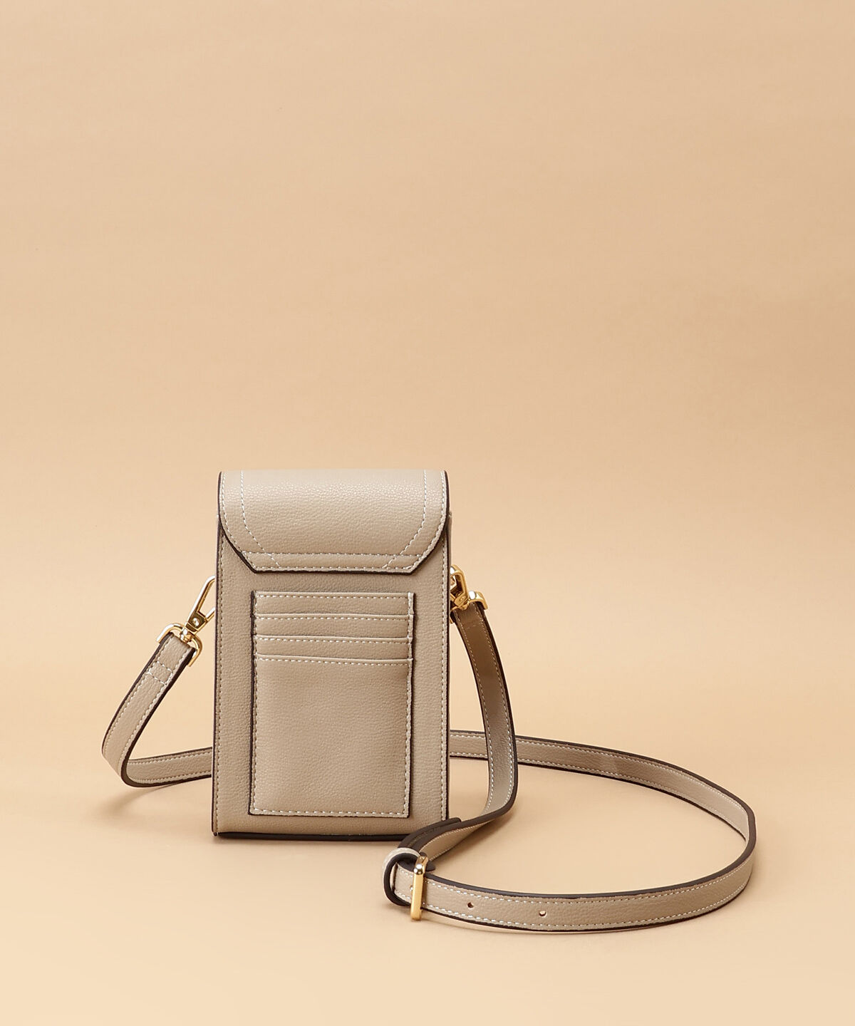 Samantha Thavasa「カードスロット付きシンプルスマホショルダー」|ショルダー・メッセンジャー|