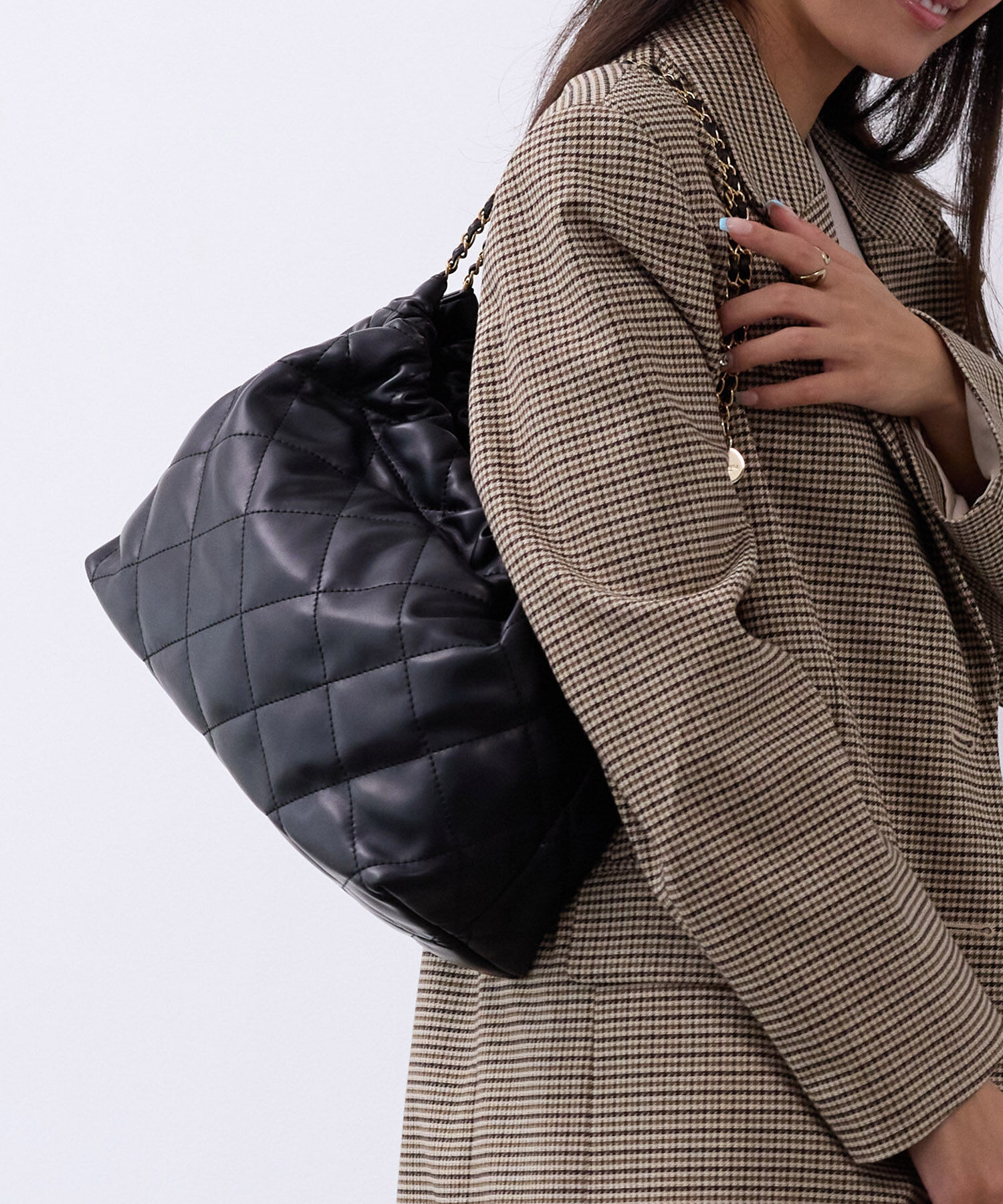 TOPKAPI TREASURE「【TREASURE TOPKAPI】 キルティング チェーン ショルダー バッグ」|ショルダー・メッセンジャー|