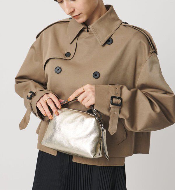 UNITED ARROWS「＜GIANNI CHIARINI＞ALIFA MTL S バッグ」|ショルダー・メッセンジャー|GOLD