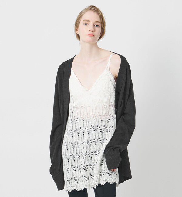 AEWEN MATOPH「＜AEWEN MATOPH＞ウエストタックニットカーディガン ‐ウォッシャブル‐」|カーディガン|