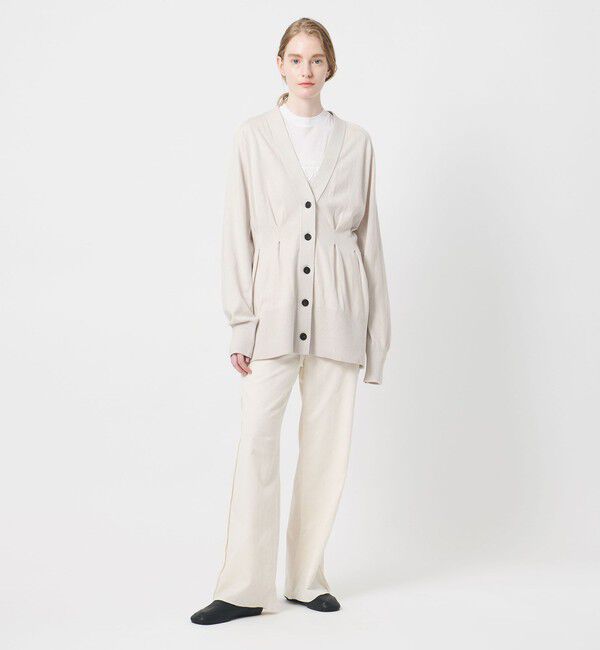 AEWEN MATOPH「＜AEWEN MATOPH＞ウエストタックニットカーディガン ‐ウォッシャブル‐」|カーディガン|