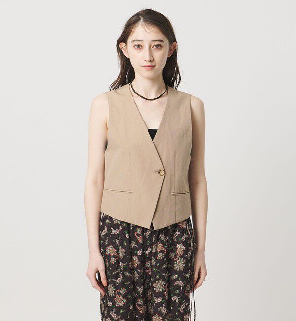 UNITED ARROWS「＜TICCA＞Vネック ベスト」|ベスト・ジレ|