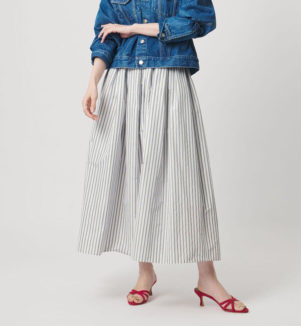 UNITED ARROWS「タフタ ボリューム ギャザースカート」|スカート|その他1