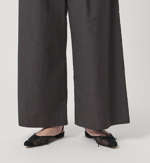 UNITED ARROWS「MANTECO POP ワイドパンツ」|チノ|