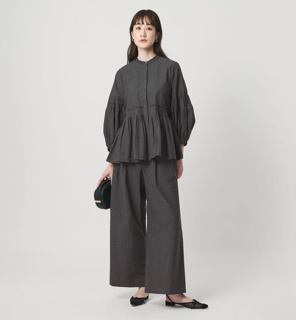 UNITED ARROWS「MANTECO POP ワイドパンツ」|チノ|