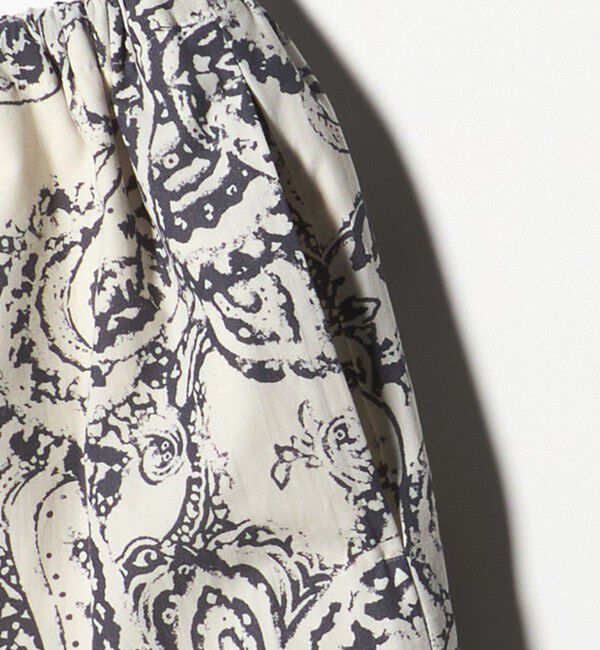 UNITED ARROWS「＜SACRA＞ペイズリー イージーパンツ」|チノ|