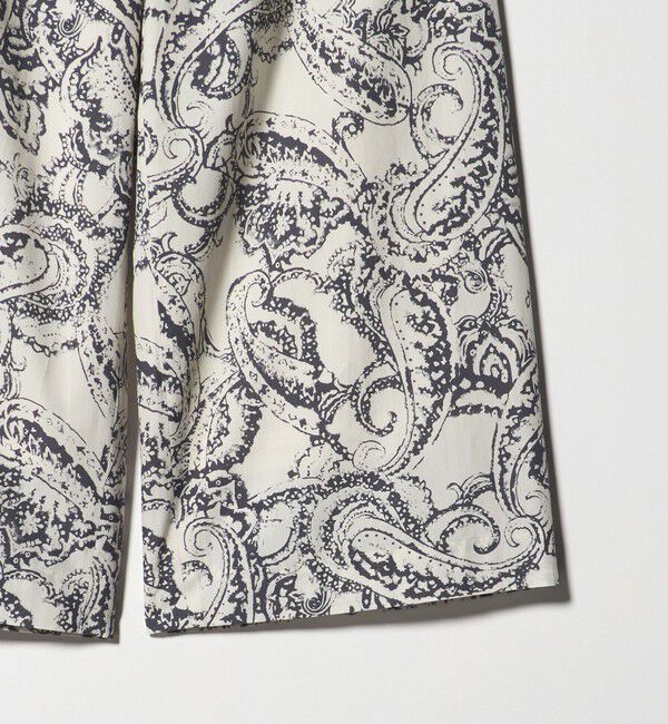 UNITED ARROWS「＜SACRA＞ペイズリー イージーパンツ」|チノ|