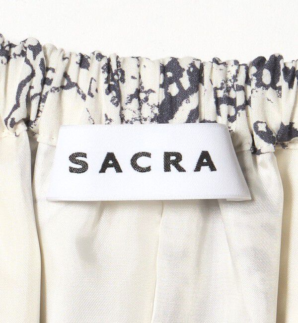 UNITED ARROWS「＜SACRA＞ペイズリー イージーパンツ」|チノ|