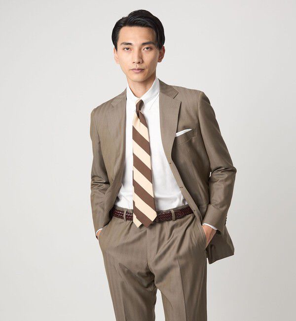 UNITED ARROWS green label relaxing「MADE BY HITOYOSHI タブカラー ドレスシャツ」|シャツ・ブラウス|