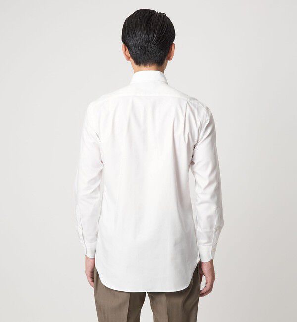 UNITED ARROWS green label relaxing「MADE BY HITOYOSHI タブカラー ドレスシャツ」|シャツ・ブラウス|