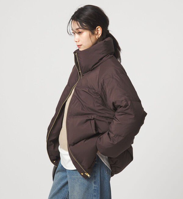 UNITED ARROWS green label relaxing「タフタ リバーシブル ダウン ウォッシャブル 撥水」|ダウン|