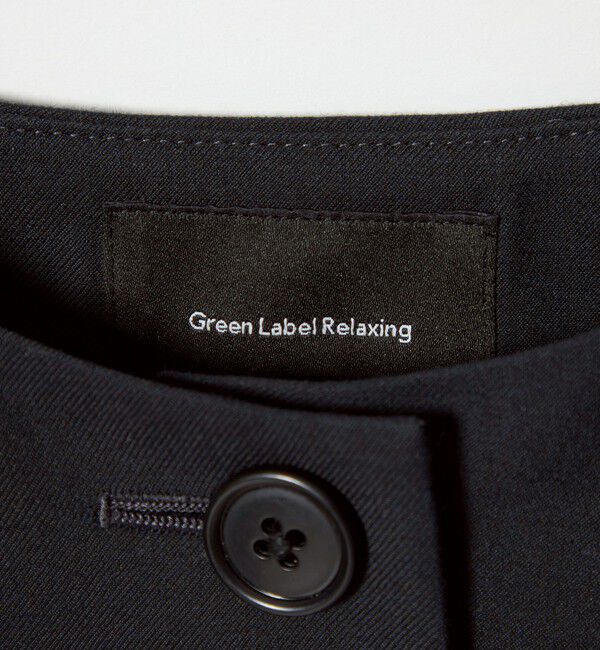 UNITED ARROWS green label relaxing「TRW ソリッド ボレロ / キッズ 110cm-130cm」|ノーカラージャケット|