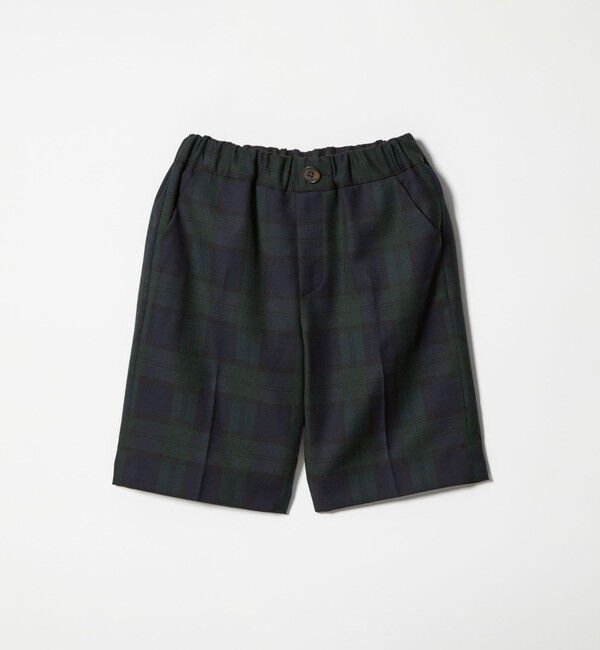 UNITED ARROWS green label relaxing「TRW ブラックウォッチ ショートパンツ / キッズ 110cm-130cm」|スーツ|