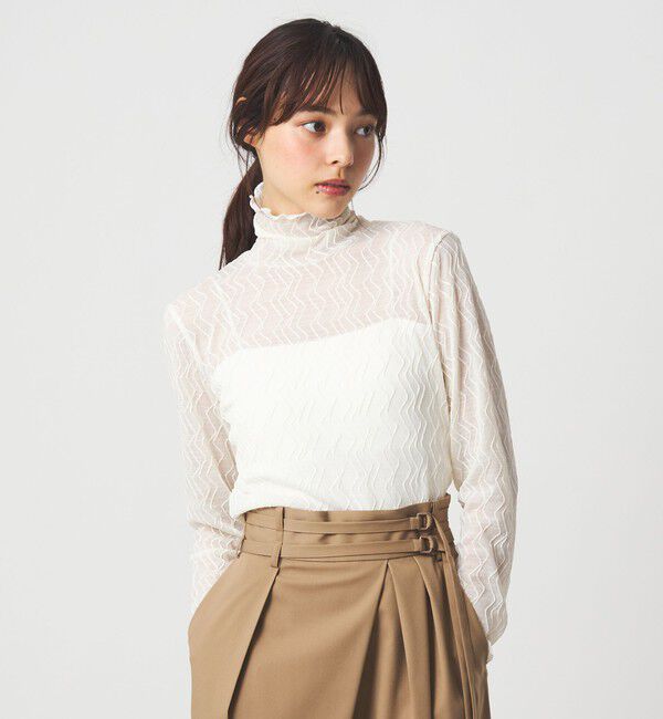 EMMEL REFINES「＜EMMEL REFINES＞EM ナミナミ シアータート ルカットソー」|Tシャツ・カットソー|