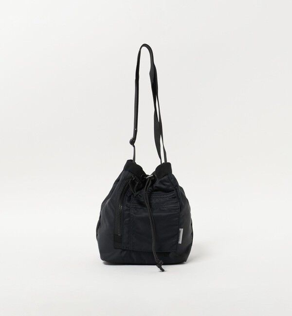 UNITED ARROWS green label relaxing「＜BRIEFING＞ドローストリング S ショルダーバッグ」|ショルダー・メッセンジャー|BLACK