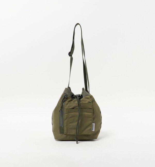 UNITED ARROWS green label relaxing「＜BRIEFING＞ドローストリング S ショルダーバッグ」|ショルダー・メッセンジャー|OLIVE