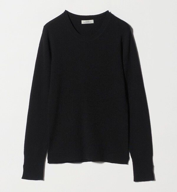 UNITED ARROWS green label relaxing「リブ ニット クルーネック プルオーバー ウォッシャブル」|ニット・セーター|