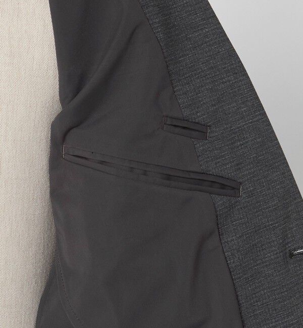 UNITED ARROWS green label relaxing「A+ プリントジャージ 2B スタンダード セットアップ ジャケット -ウォッシャブル・ストレッチ-」|テーラードジャケット|