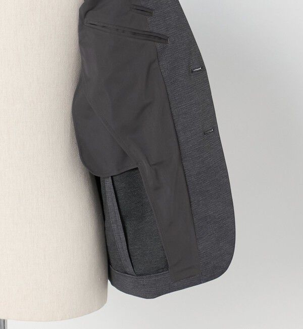 UNITED ARROWS green label relaxing「A+ プリントジャージ 2B スタンダード セットアップ ジャケット -ウォッシャブル・ストレッチ-」|テーラードジャケット|