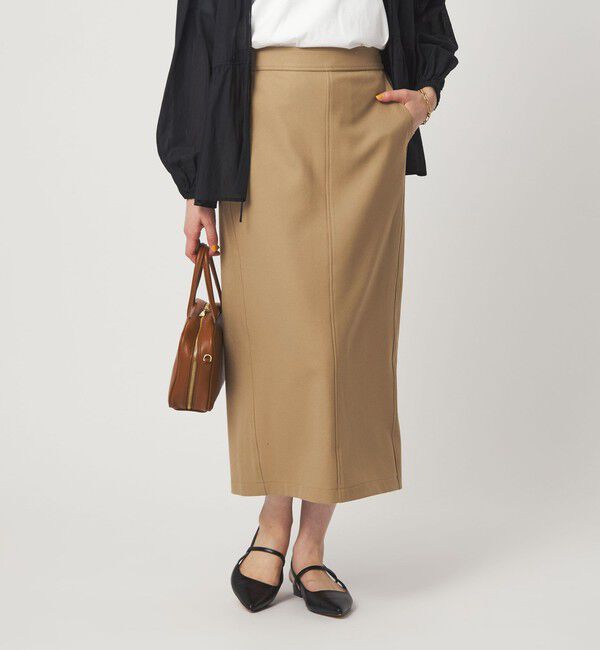 UNITED ARROWS green label relaxing「【WEB限定】［size SHORT/TALLあり］オルマイ タイト スカート」|タイト|BEIGE