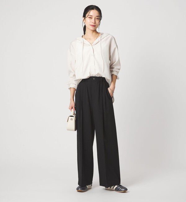 UNITED ARROWS green label relaxing「【結論シリーズ】ニーハイワイドパンツ［size SHORT/TALLあり］」|その他|