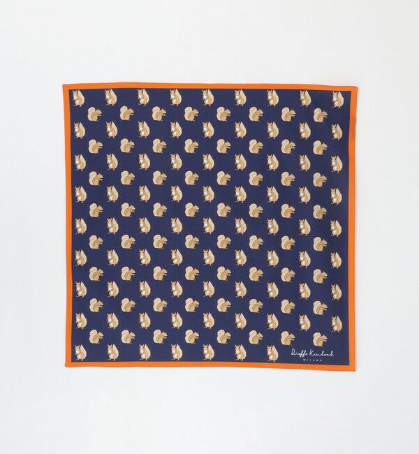 UNITED ARROWS green label relaxing「＜Dieffe Kinloch＞コットン プリント ハンカチ」|ハンカチ|