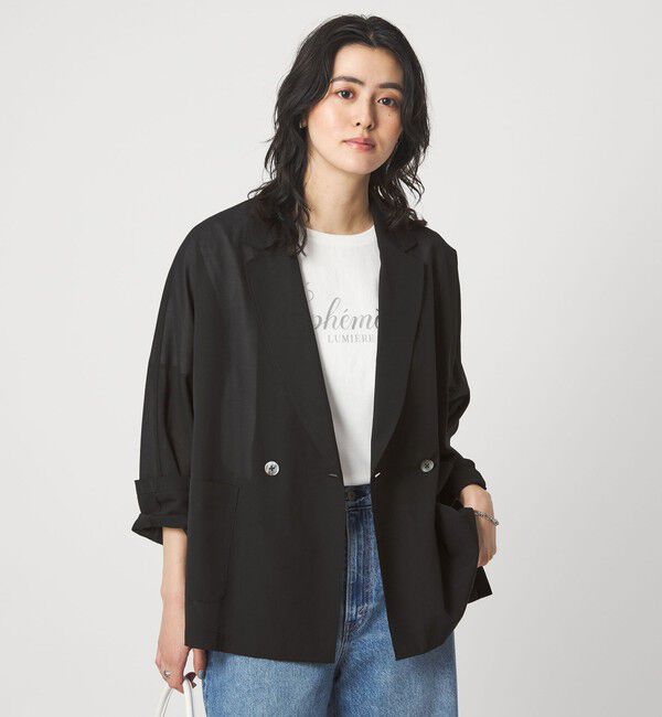 UNITED ARROWS green label relaxing「［size SHORTあり］VeryLight  ベリーライト ジャケット ウォッシャブル 接触冷感」|テーラードジャケット|