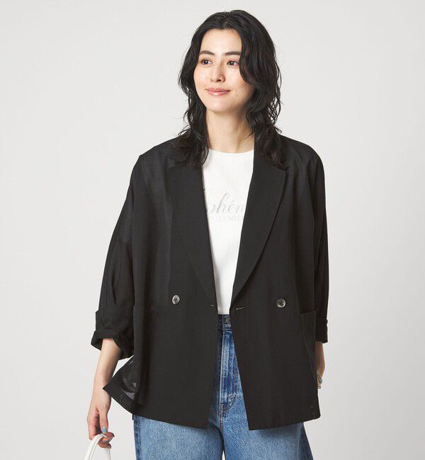 UNITED ARROWS green label relaxing「［size SHORTあり］VeryLight  ベリーライト ジャケット ウォッシャブル 接触冷感」|テーラードジャケット|