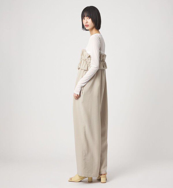 EMMEL REFINES「＜EMMEL REFINES＞EM ビスチェライク サロペット」|オールインワン|