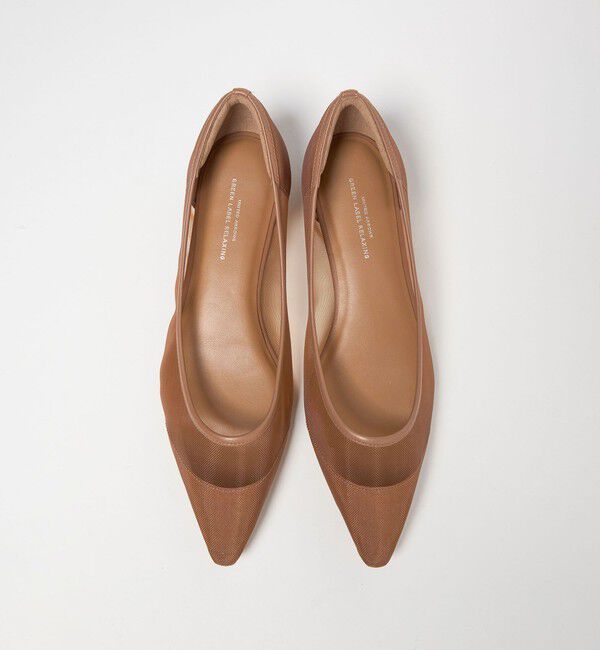 UNITED ARROWS green label relaxing「ポインテッド チュール パンプス」|パンプス|