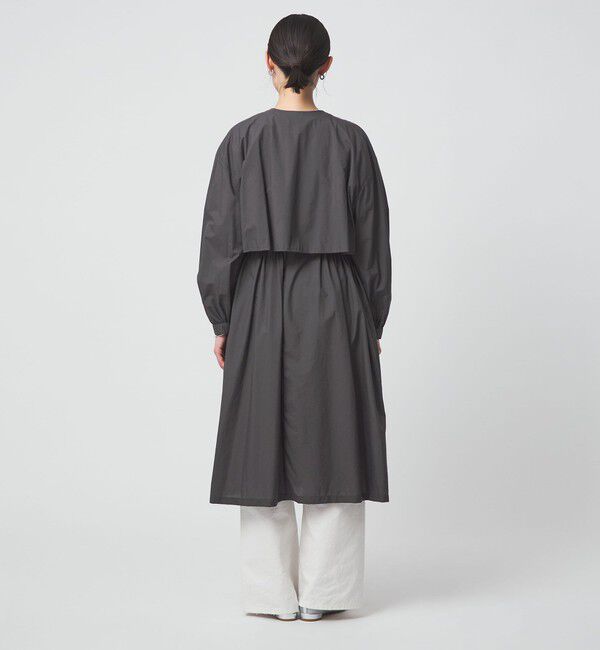 UNITED ARROWS green label relaxing「ギャザー ドロスト コート 撥水」|その他|