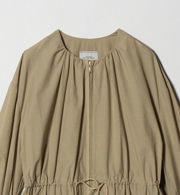 UNITED ARROWS green label relaxing「ギャザー ドロスト コート 撥水」|その他|