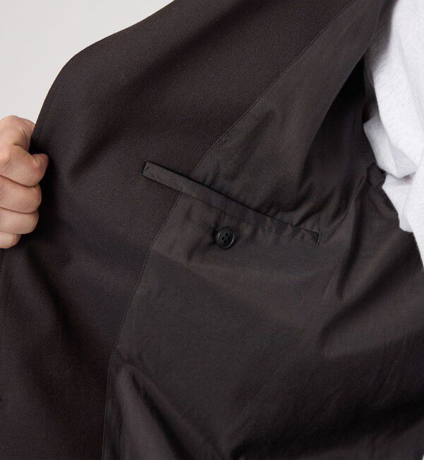 STEVEN ALAN「＜Steven Alan＞ ウール オックスフォード シングルブレステッド 2B ジャケット」|テーラードジャケット|