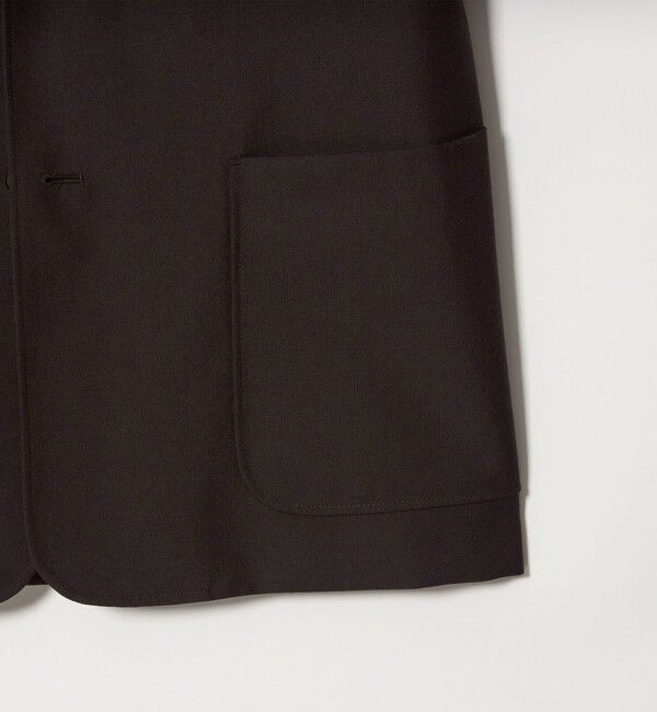 STEVEN ALAN「＜Steven Alan＞ ウール オックスフォード シングルブレステッド 2B ジャケット」|テーラードジャケット|