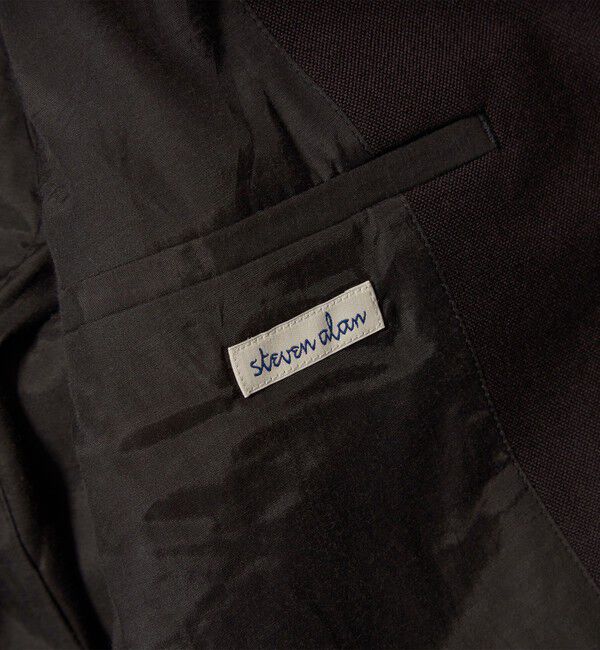 STEVEN ALAN「＜Steven Alan＞ ウール オックスフォード シングルブレステッド 2B ジャケット」|テーラードジャケット|
