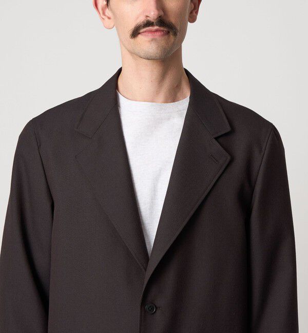 STEVEN ALAN「＜Steven Alan＞ ウール オックスフォード シングルブレステッド 2B ジャケット」|テーラードジャケット|