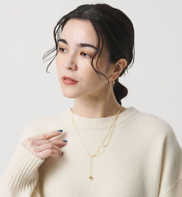 BEAUTY&YOUTH UNITED ARROWS「ノット ワンボール ネックレス」|ネックレス|