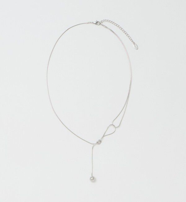 BEAUTY&YOUTH UNITED ARROWS「ノット ワンボール ネックレス」|ネックレス|