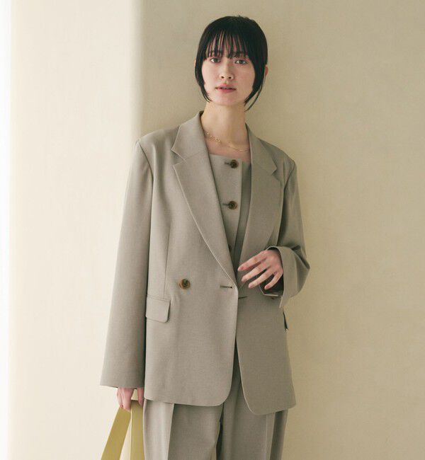 BEAUTY&YOUTH UNITED ARROWS「テーラード ダブルジャケット 吸水速乾 防シワ UV」|テーラードジャケット|