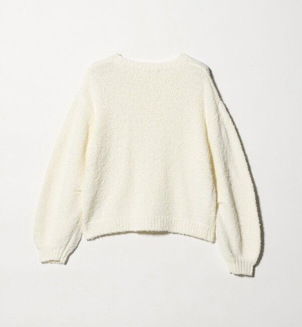 BEAUTY&YOUTH UNITED ARROWS「コットンブレンド シャギーニットプルオーバー」|ニット・セーター|