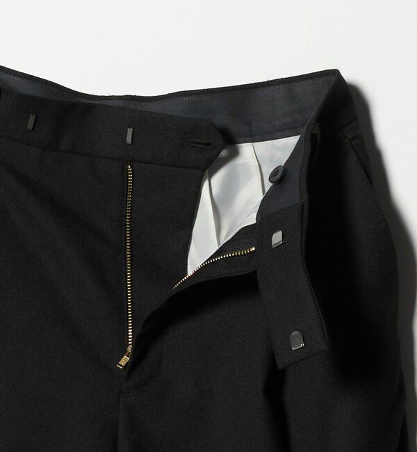 BEAUTY&YOUTH UNITED ARROWS「ツイードライク タックワイドパンツ」|スラックス|