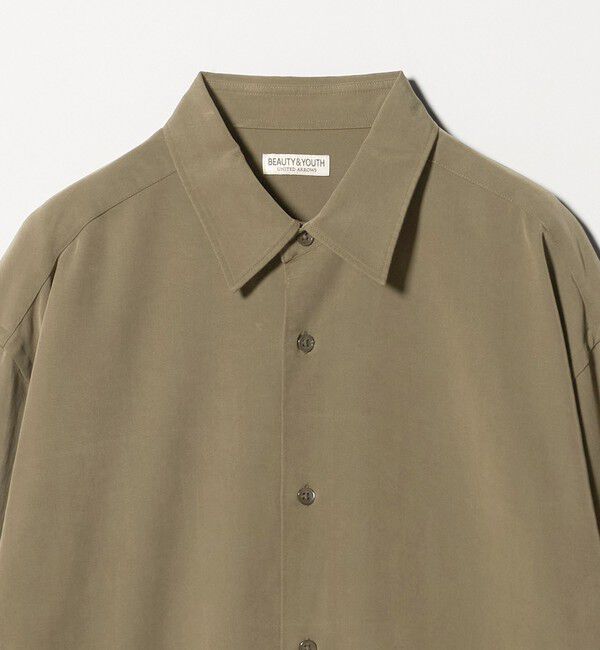 BEAUTY&YOUTH UNITED ARROWS「フィブリル ツイル レギュラーシャツ GRANDE型?」|シャツ・ブラウス|