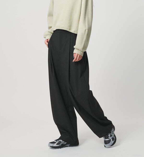 BEAUTY&YOUTH UNITED ARROWS「タック カーブパンツ ウォッシャブル」|その他|