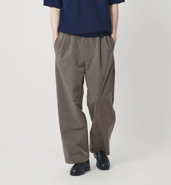 BEAUTY&YOUTH UNITED ARROWS「PERTEX ワイド 2P イージーパンツ NO.9」|チノ|