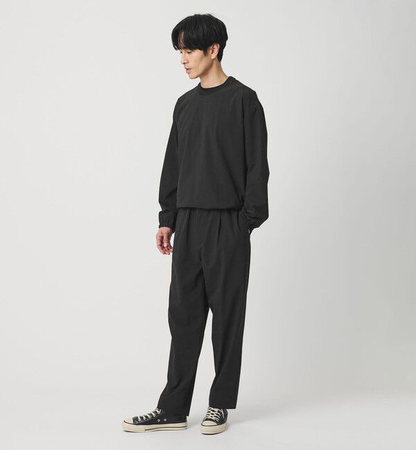 BEAUTY&YOUTH UNITED ARROWS「360&deg;MASTER アジャスト クルーネック カットソー セットアップ対応 撥水 ストレッチ ウォッシャブル」|Tシャツ・カットソー|
