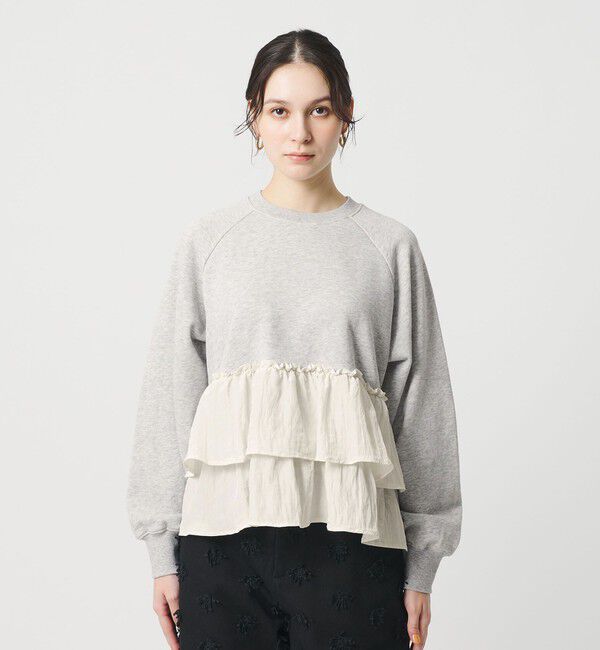 BEAUTY&YOUTH UNITED ARROWS「【WEB限定】ティアード スウェットプルオーバー」|スウェット・ジャージ|