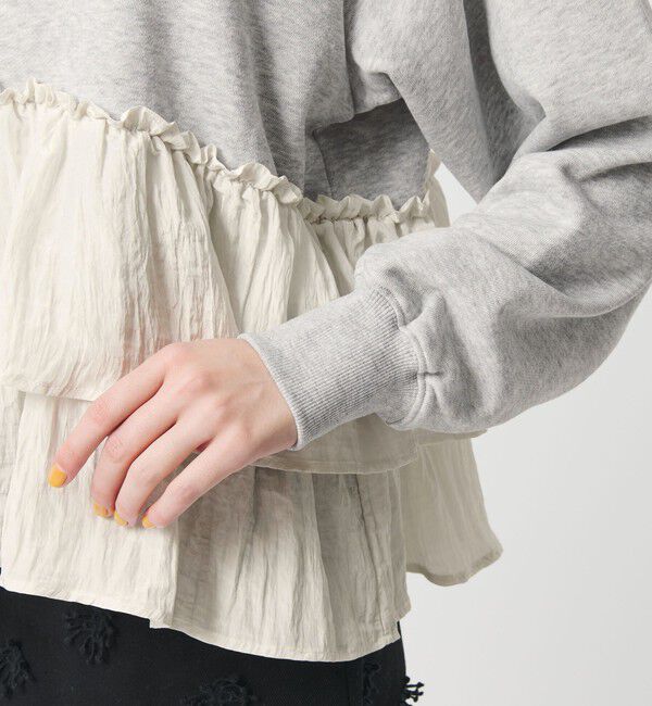 BEAUTY&YOUTH UNITED ARROWS「【WEB限定】ティアード スウェットプルオーバー」|スウェット・ジャージ|